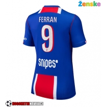 Ženske Nogometnih dresov Paris Saint-Germain Ferran Torres #9 Domači 2026-27 Kratki rokavi